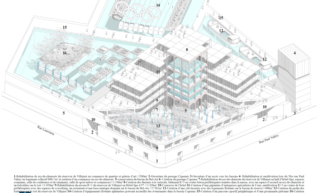 Les Thermes de Paris – Réinventer Paris&nbsp;2017